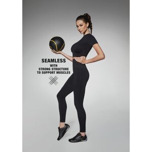 Bas Bleu Seamless CHALLENGE sports leggings with a special material structure to support muscles
