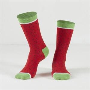 Red watermelon women's socks