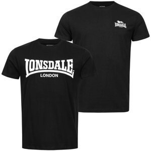 Pánske tričko Lonsdale 116067-Black