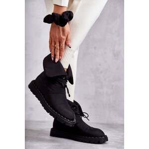 Women's insulated boots Black Emelie