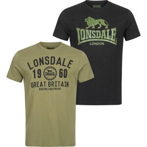 Pánske tričko Lonsdale 2-Pack