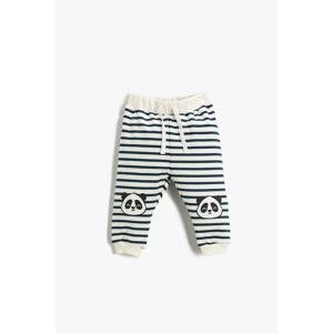 Koton Baby Boy Navy Blue Striped Sweatpants