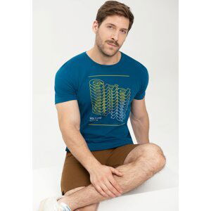 Volcano Man's T-shirt T-Grid M02015-S23