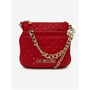 Red Womens Crossbody Handbag Love Moschino - Women