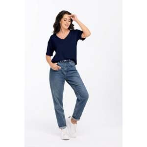 Babell Woman's Blouse Patty Navy Blue