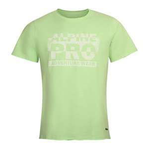 Men's cotton T-shirt ALPINE PRO HOOP paradise green