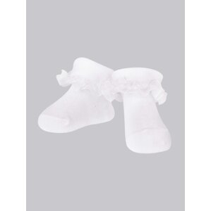 Yoclub Kids's 3Pack Girl's Ruffle Socks SKA-0119G-010J-002