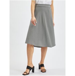 Orsay White-Black Ladies Patterned Skirt - Ladies