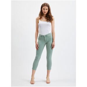 Orsay svetlozelené dámske skinny fit džínsy - ženy