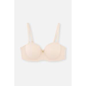 Dagi Ecru Almira Strapless Unpadded Bra