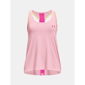 Tank Top Under Armour UA Knockout Tank-PNK - Girls