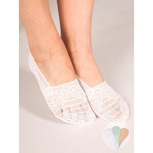 Yoclub Woman's Women's Lace No Show Socks 3Pack SKB-0125K-000K