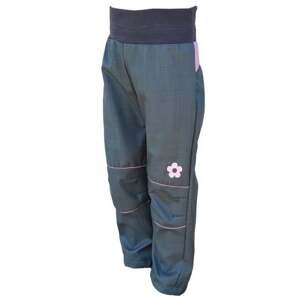 Summer softshell trousers - gray-pink