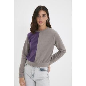 Trendyol Sweatshirt - Grau - Regular fit