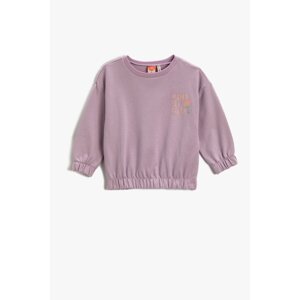Koton Baby Girl Lilac Sweatshirt