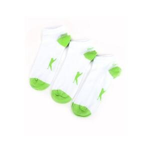 Slazenger Jackie Men's 3-Pack Socks White Green