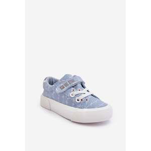 Children's textile sneakers BIG STAR blue