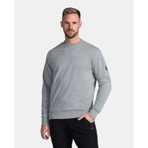 Man crewneck sweatshirt Kilpi OIRAN-M Light gray