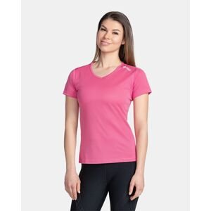 Women's running T-shirt Kilpi DIMA-W Pink