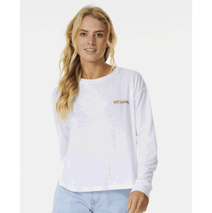 T-Shirt Rip Curl SUNRISE SESSION LONGSLEEVE White