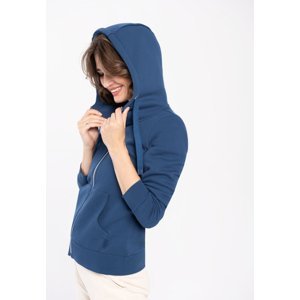 Volcano Woman's Sweatshirt B-DAFNE L01061-W24 Navy Blue