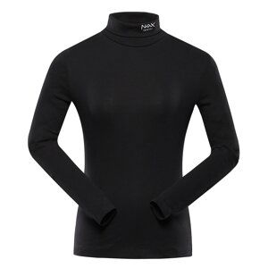 Women's long-sleeved turtleneck nax NAX BERWA black