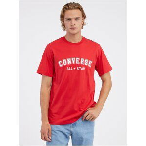 Red Unisex T-Shirt Converse Go-To All Star - Men