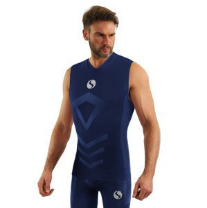 Sesto Senso Man's Thermo Tank Top CL38 Navy Blue