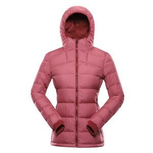 Women's winter down jacket with dwr ALPINE PRO ROGITA meavewood