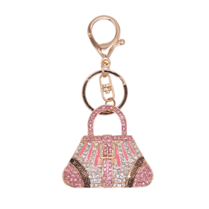 Key fob Handbag BR-3 pink