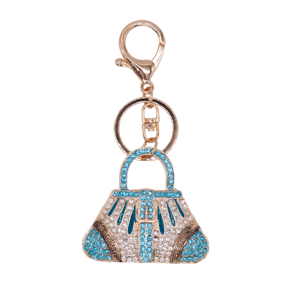 Key fob Handbag BR-3 blue