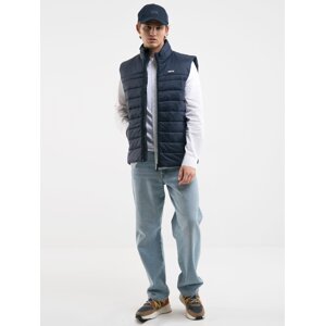 Big Star Man's Vest Outerwear 130391 Blue 403