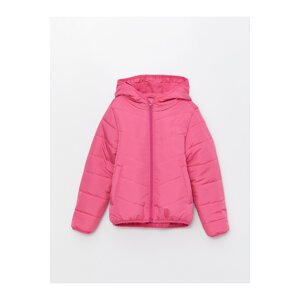 LC Waikiki Girl's Down Jacket with a Hood