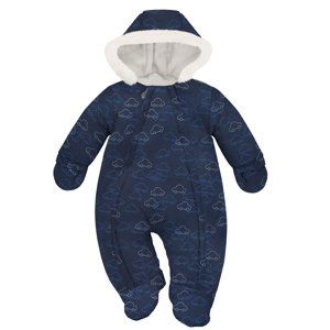 Pinokio Kids's Winter Warm Overall Navy Blue