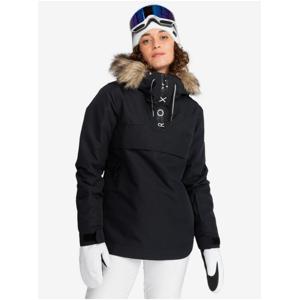Roxy Shelter JK Dámska čierna lyžiarska bunda - dámske