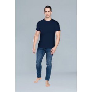 Ikar T-shirt with short sleeves - dark blue