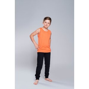 Tytus T-shirt for boys with wide straps - orange