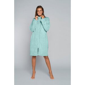 Women's Arena bathrobe with long sleeves - mint