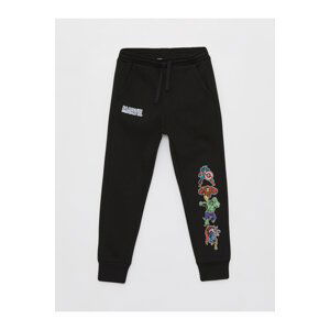 LC Waikiki Boy's Jogger Sweatpants with an Elastic Waist Marvel Print