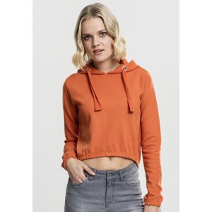 Women's Interlock Short Hoody Rusty Orange