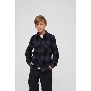 Children's shirt black/grey