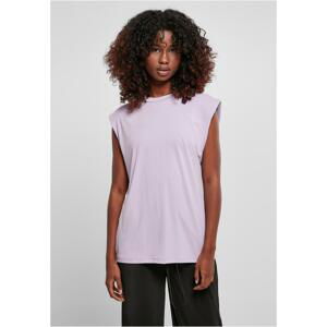 Women's Modal Padded Shoulder Tank Lilac