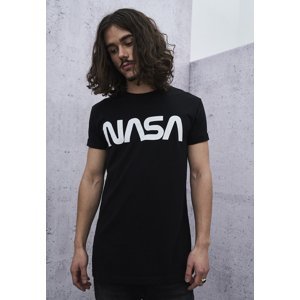 NASA Worm Black T-Shirt