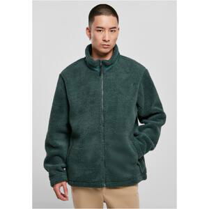 Basic Sherpa Jacket bottlegreen