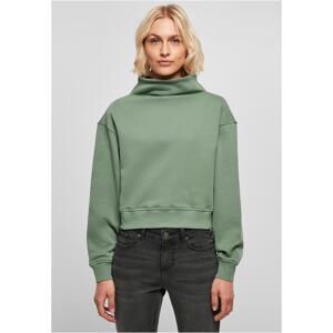 Women's Organic High Neck Sage