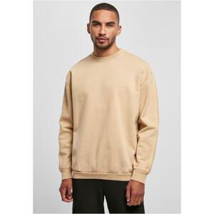 Heavy Terry Garment Dye Crew union beige