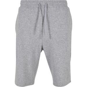 Grey sweatpants with low crotch