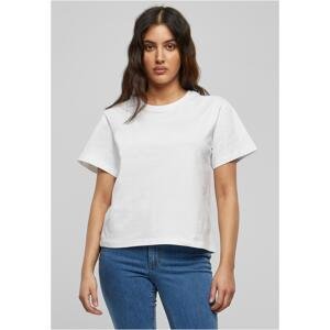 Women's T-shirt made of recycled cotton in white