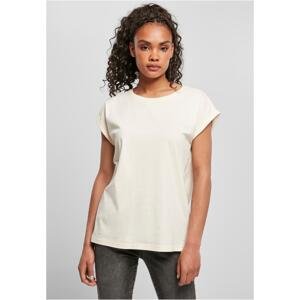 Women's Organic T-Shirt with Extended Shoulder Whitesand
