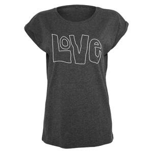 Women's T-shirt Love Tee - grey